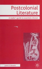 Cover of: Postcolonial literature