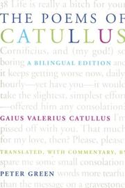 Cover of: The Poems of Catullus by Gaius Valerius Catullus