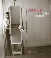 Cover of: Childsplay: The Art of Allan Kaprow
