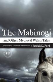 Cover of: The Mabinogi and Other Medieval Welsh Tales by Patrick K. Ford