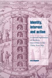 Cover of: Identity, Interest and Action by Erik Ringmar