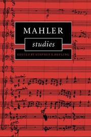Cover of: Mahler Studies (Cambridge Composer Studies)