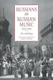 Cover of: Russians on Russian Music, 18301880 by Stuart Campbell