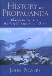 Cover of: History As Propaganda by John Powers (undifferentiated), John Powers (undifferentiated)