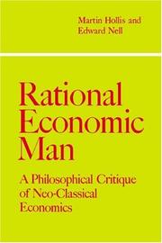 Cover of: Rational Economic Man
