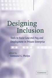 Cover of: Designing Inclusion by Edmund S. Phelps