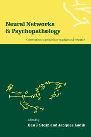 Cover of: Neural Networks and Psychopathology by 