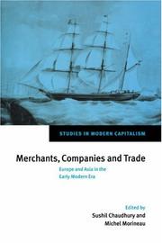 Cover of: Merchants, Companies and Trade | 
