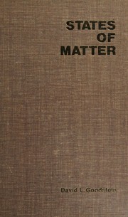 Cover of: States of matter by David L. Goodstein