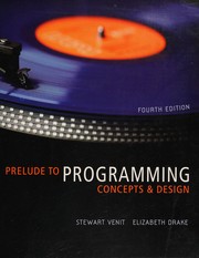 Cover of: Prelude to programming by Stewart Venit