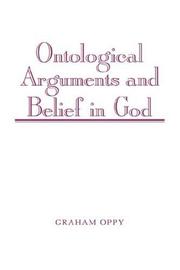 Cover of: Ontological Arguments and Belief in God