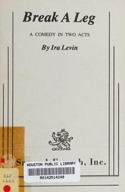 Cover of: Break a leg by Ira Levin