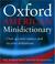 Cover of: The Oxford American minidictionary