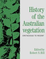 Cover of: History of the Australian Vegetation: Cretaceous to Recent
