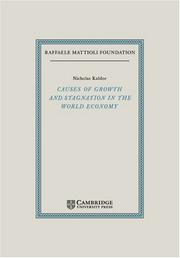 Cover of: Causes of Growth and Stagnation in the World Economy (Raffaele Mattioli Lectures) by Nicholas Kaldor