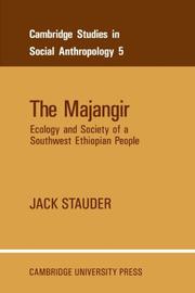 The Majangir by Jack Stauder