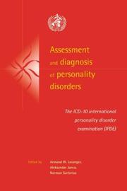 Cover of: Assessment and Diagnosis of Personality Disorders by 