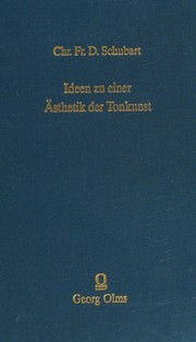 Cover of: Ideen zu einer Ästhetik der Tonkunst