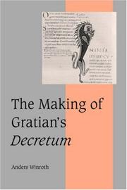 Cover of: The Making of Gratian