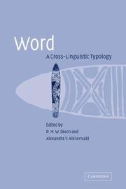 Cover of: Word by 