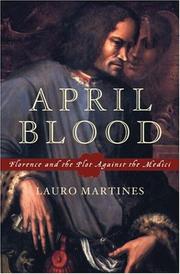 Cover of: April Blood by Lauro Martines