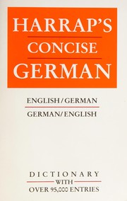 Cover of: Harrap's Concise German by Robin Sawers, Harrap's