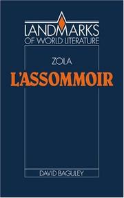 Cover of: Emile Zola: L'Assommoir (Landmarks of World Literature)