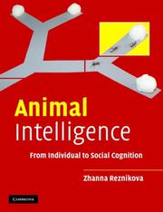 Cover of: Animal Intelligence