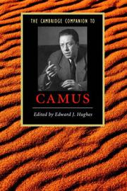 Cover of: The Cambridge Companion to Camus (Cambridge Companions to Literature)