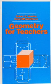 Cover of: Geometry for teachers by Robert A. Nowlan