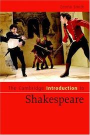 Cover of: The Cambridge Introduction to Shakespeare (Cambridge Introductions to Literature) by Emma Smith