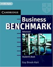 Cover of: Business Benchmark Advanced Student's Book BEC Edition