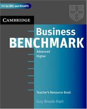 Cover of: Business Benchmark Advanced Teacher's Resource Book