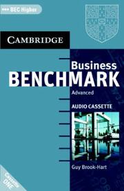 Cover of: Business Benchmark Advanced Audio Cassettes BEC Higher