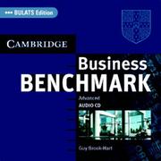 Cover of: Business Benchmark Advanced Audio CD BULATS Edition by Guy Brook-Hart
