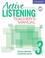 Cover of: Active Listening 3 Teacher's Manual with Audio CD (Active Listening Second edition)