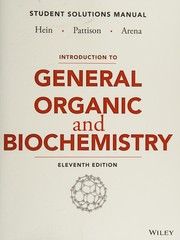 Cover of: Introduction to General, Organic, and Biochemistry by Morris Hein, Scott Pattison, Susan Arena, Leo R. Best, Kathy Mitchell