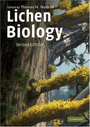 Cover of: Lichen Biology by 