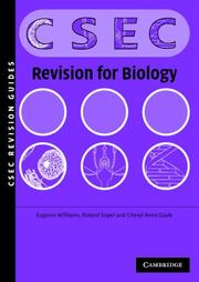 Cover of: CSEC Revision Guide for Biology | Roland Soper