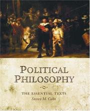 Cover of: Political Philosophy: The Essential Texts