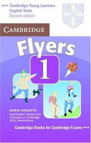 Cover of: Cambridge Young Learners English Tests Flyers 1 Audio Cassette by Cambridge ESOL