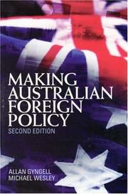 Cover of: Making Australian Foreign Policy
