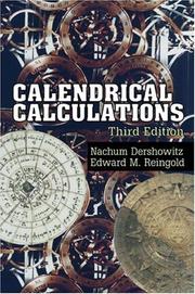 Cover of: Calendrical Calculations