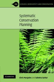 Cover of: Systematic Conservation Planning (Ecology, Biodiversity and Conservation)