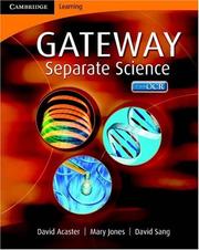 Cover of: Cambridge Gateway Sciences Separate Sciences Class Book (Cambridge Gateway Sciences)