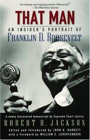 Cover of: That Man: An Insider's Portrait of Franklin D. Roosevelt