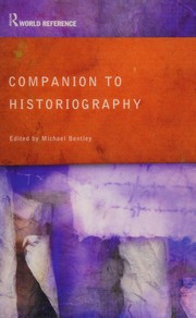 Cover of: Companion to historiography