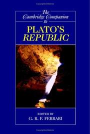 Cover of: The Cambridge Companion to Plato's Republic (Cambridge Companions to Philosophy)
