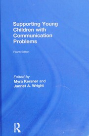 Cover of: Supporting young children with communication problems