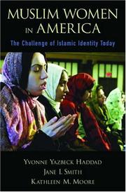 Cover of: Muslim women in America by Yvonne Yazbeck Haddad
